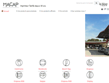 Tablet Screenshot of macapflag.com